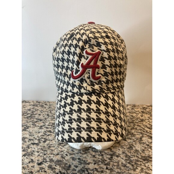 NCAA Alabama CrimsonTide Houndstooth Nike Cap Hat One Size Adjustable - Picture 1 of 9